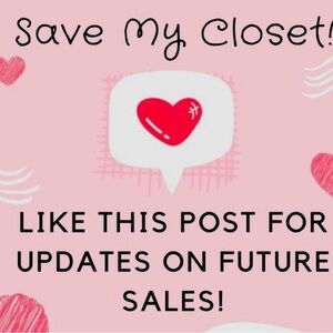 Share show!!!! Low starts!!! Closet clean outs!!